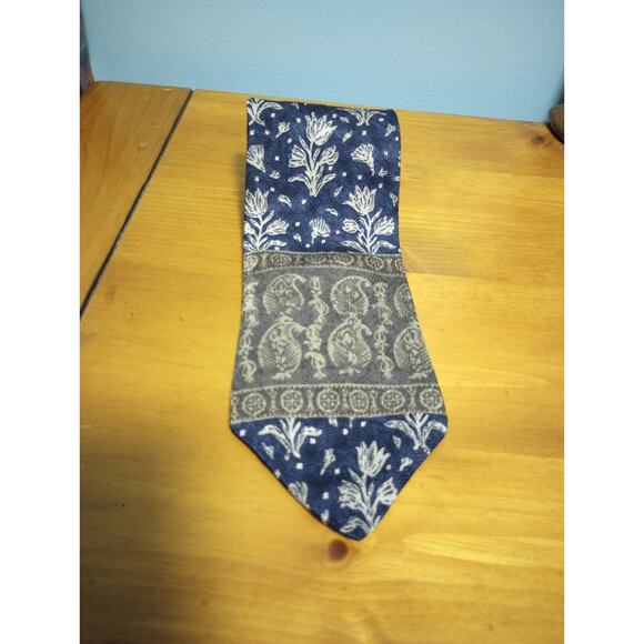 Structure Le Collezioni Men's Silk Tie Made in USA 100% Silk Vintage‎ - Picture 1 of 3